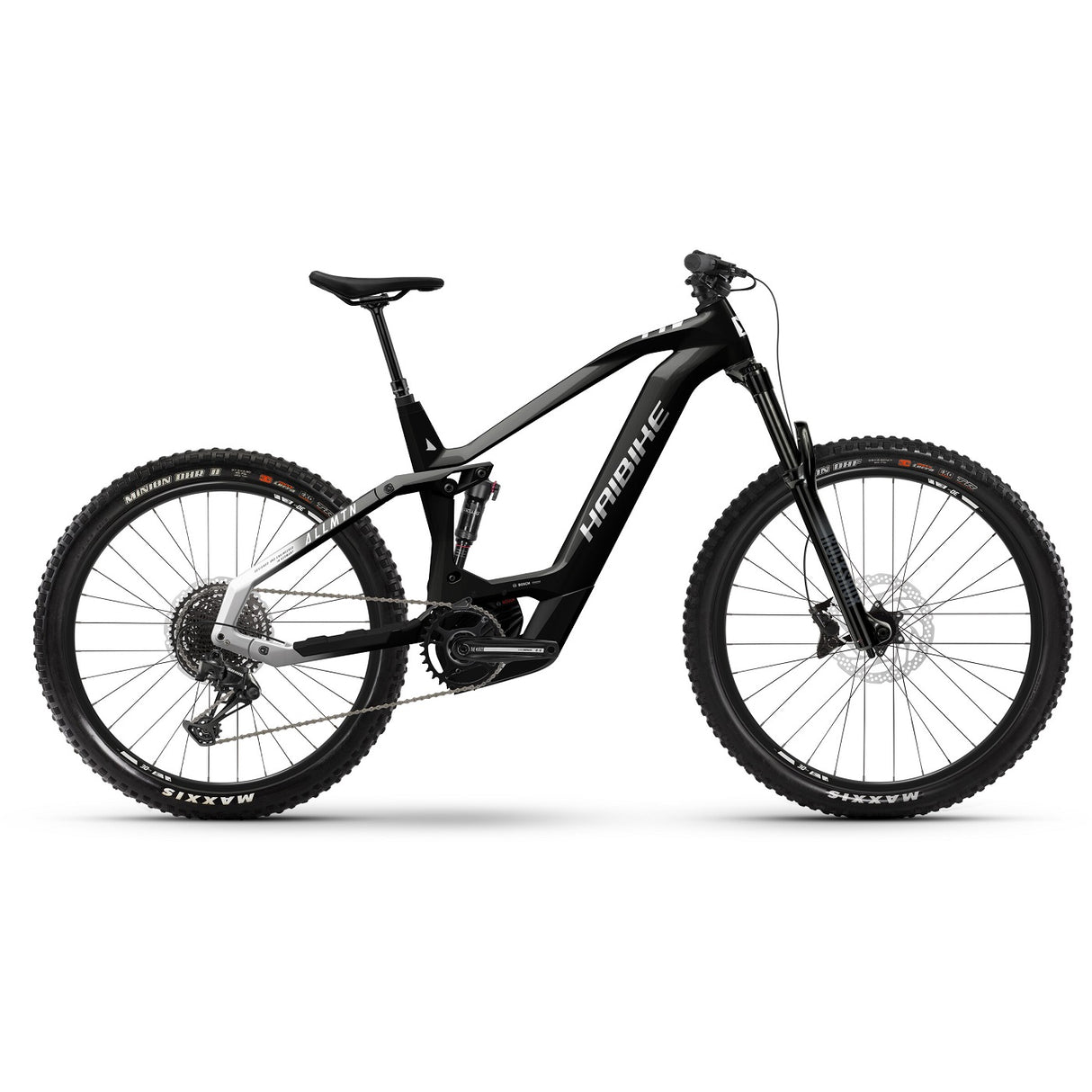 AllMtn CF 8 MTB Fully - Gloss Black White