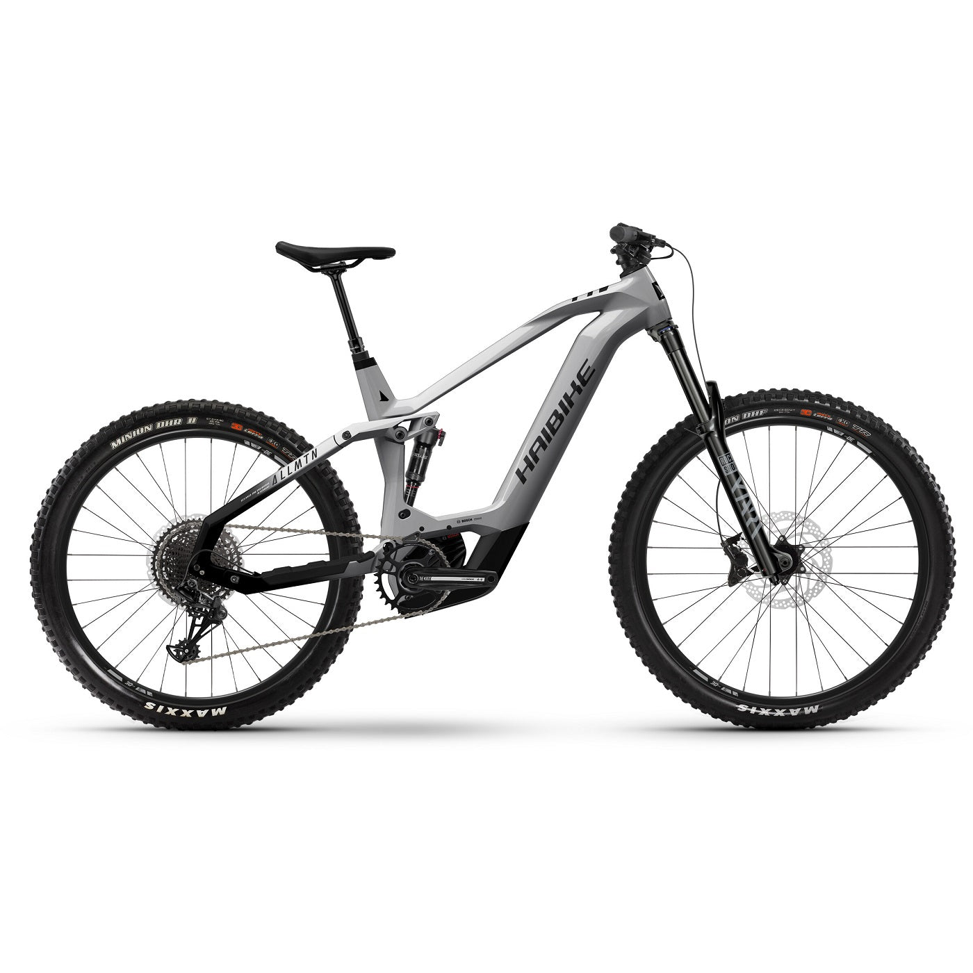 AllMtn CF 9 MTB Fully - Gloss Grey Black