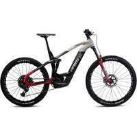 AllMtn CF SE MTB Completo - Nero lucido Grigio Rosso Cromo