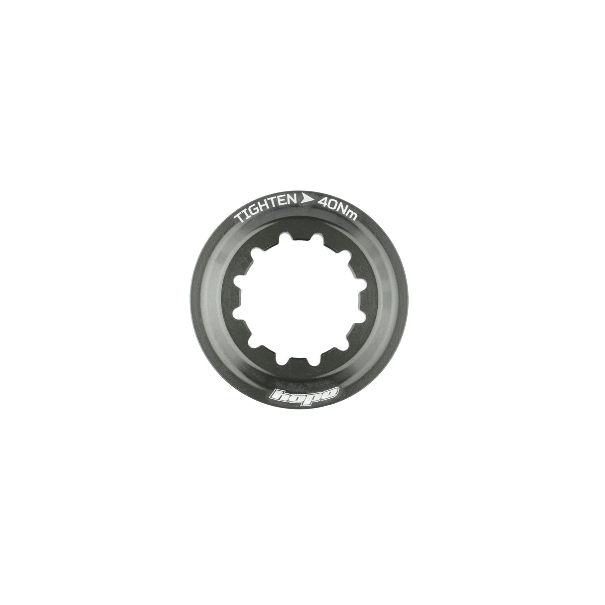 Center Lock Ring - Smoke