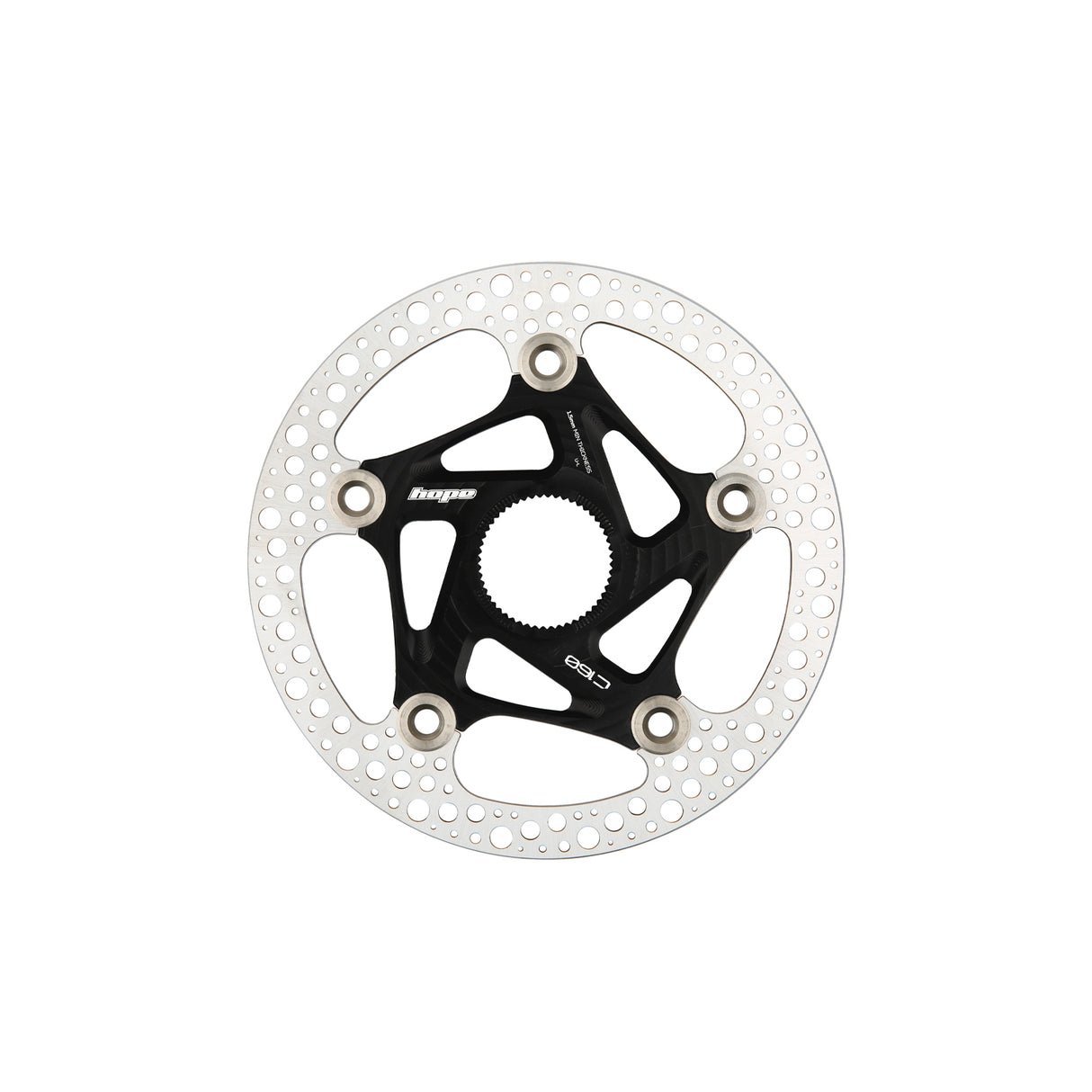 RX Centerlock Bremsscheibe 160 mm - schwarz