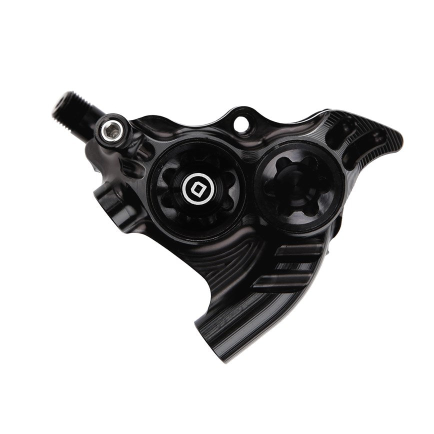RX4+ Bremssattel Flatmount hinten - DOT - Schwarz