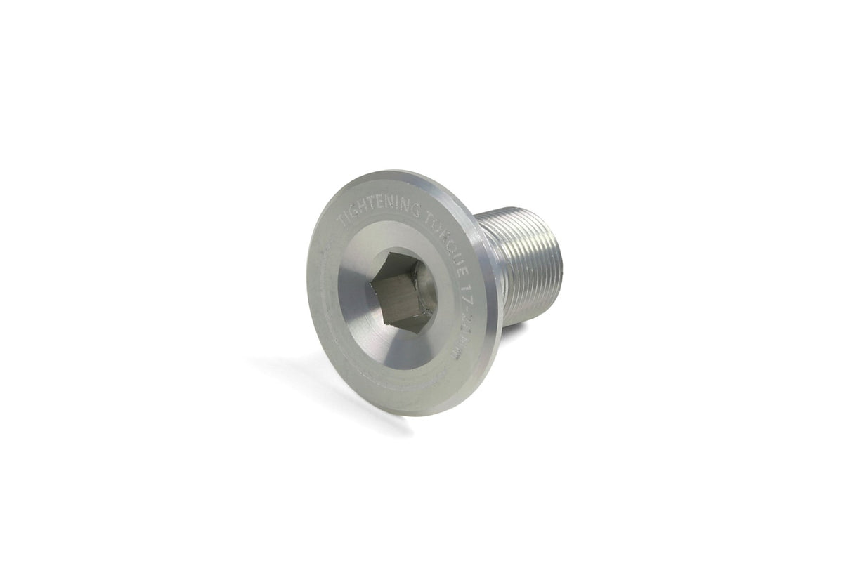 Kurbel-Endschraube - silber