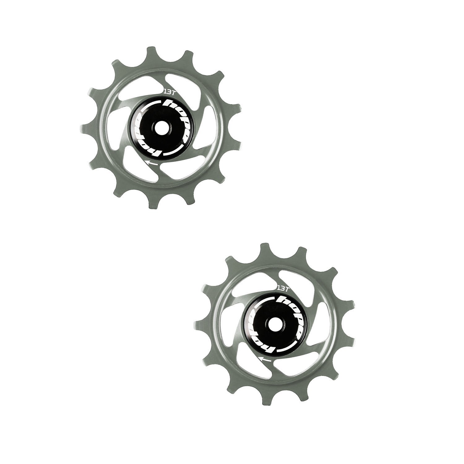 Jockey Wheels Schaltrollen - 13 Zähne - smoke