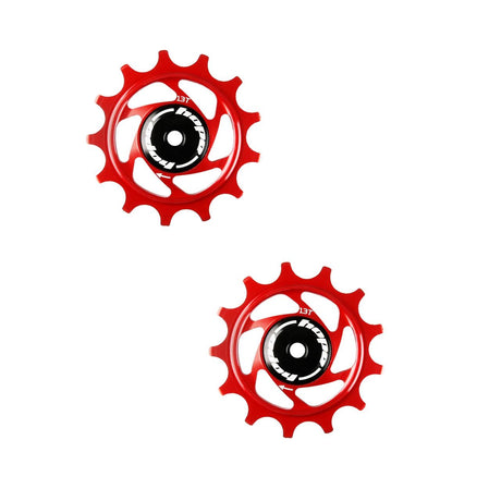Jockey Wheels Schaltrollen - 13 Zähne - Rot
