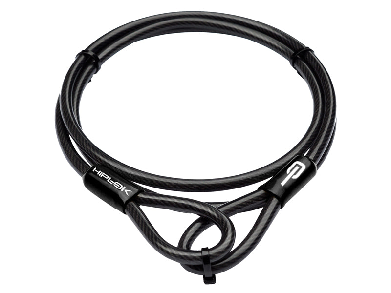 Cable,2M x 10MM Steel Core Cable with Polymer coating - all black