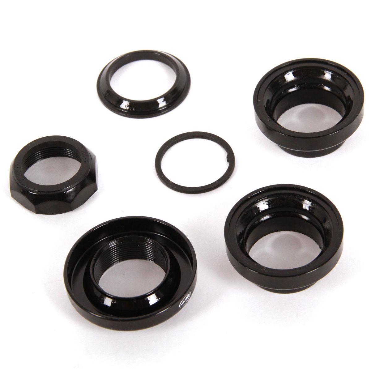 HS-10 Gewindesteuersatz 1 Zoll - schwarz