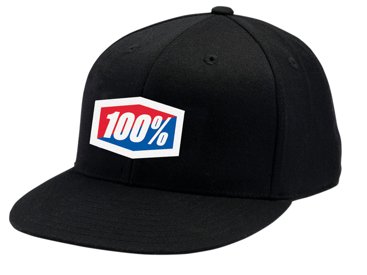 100% Official J-Fit flexfit hat - black