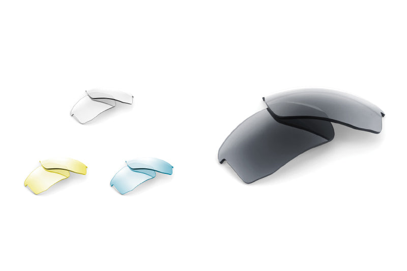 100% Speedcoupe smoke lens (SL), pair - clear
