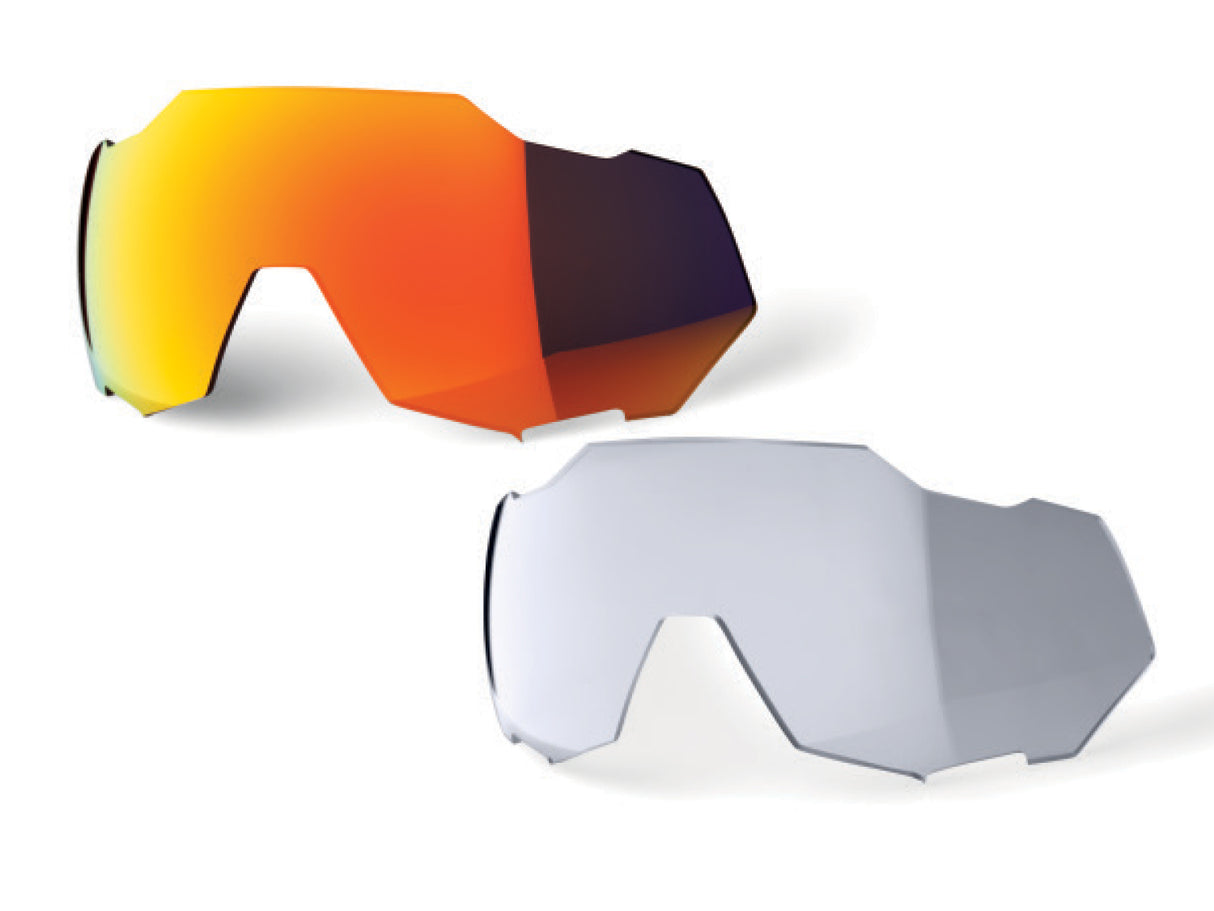 100% Speedtrap Hiper Mirror Replacement Lens - Coral