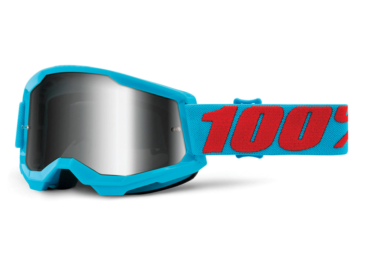 100% Strata 2 Goggle Summit - Mirror Silver