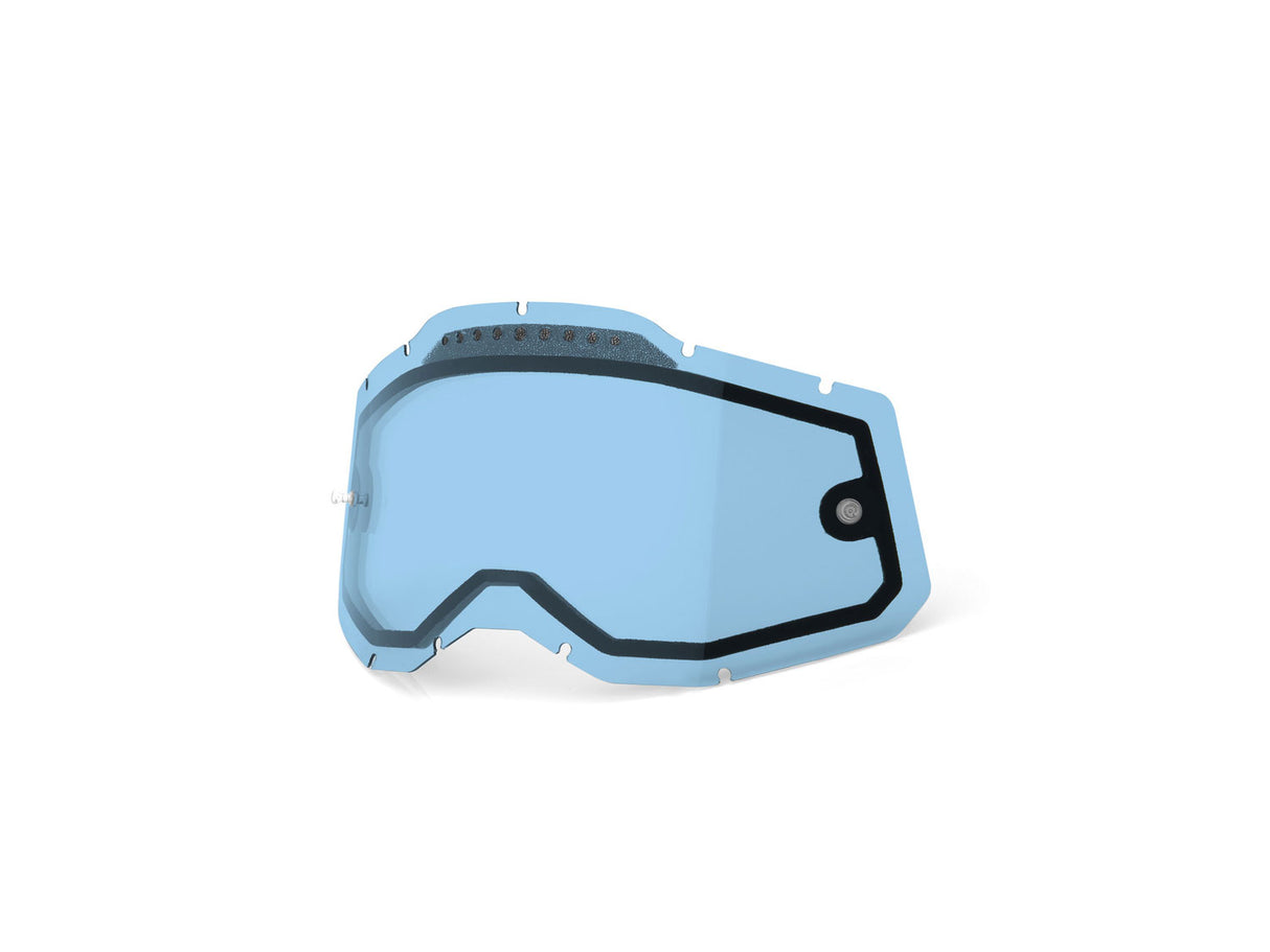 100% Gen 2 Replacement lens - Dual pane vented - blue