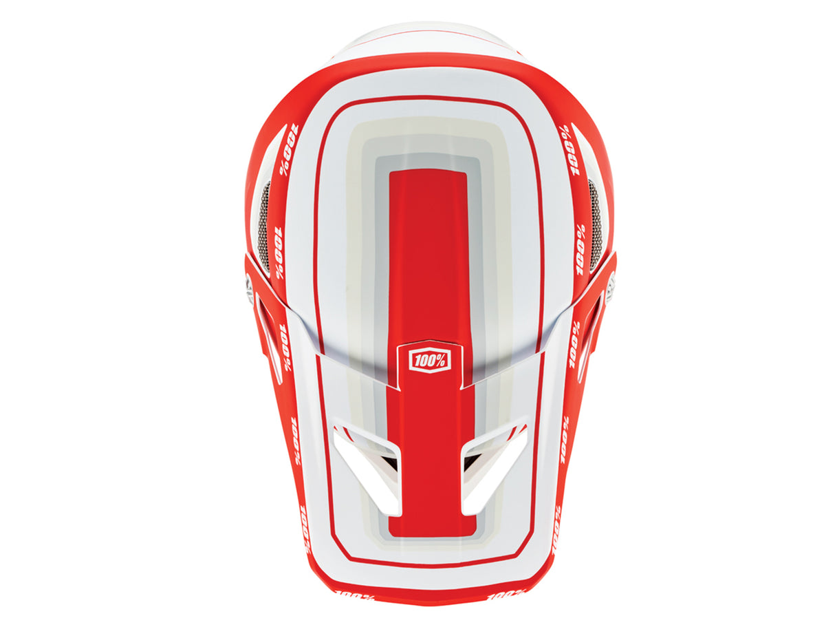 Status youth Helm - Topenga Red/White