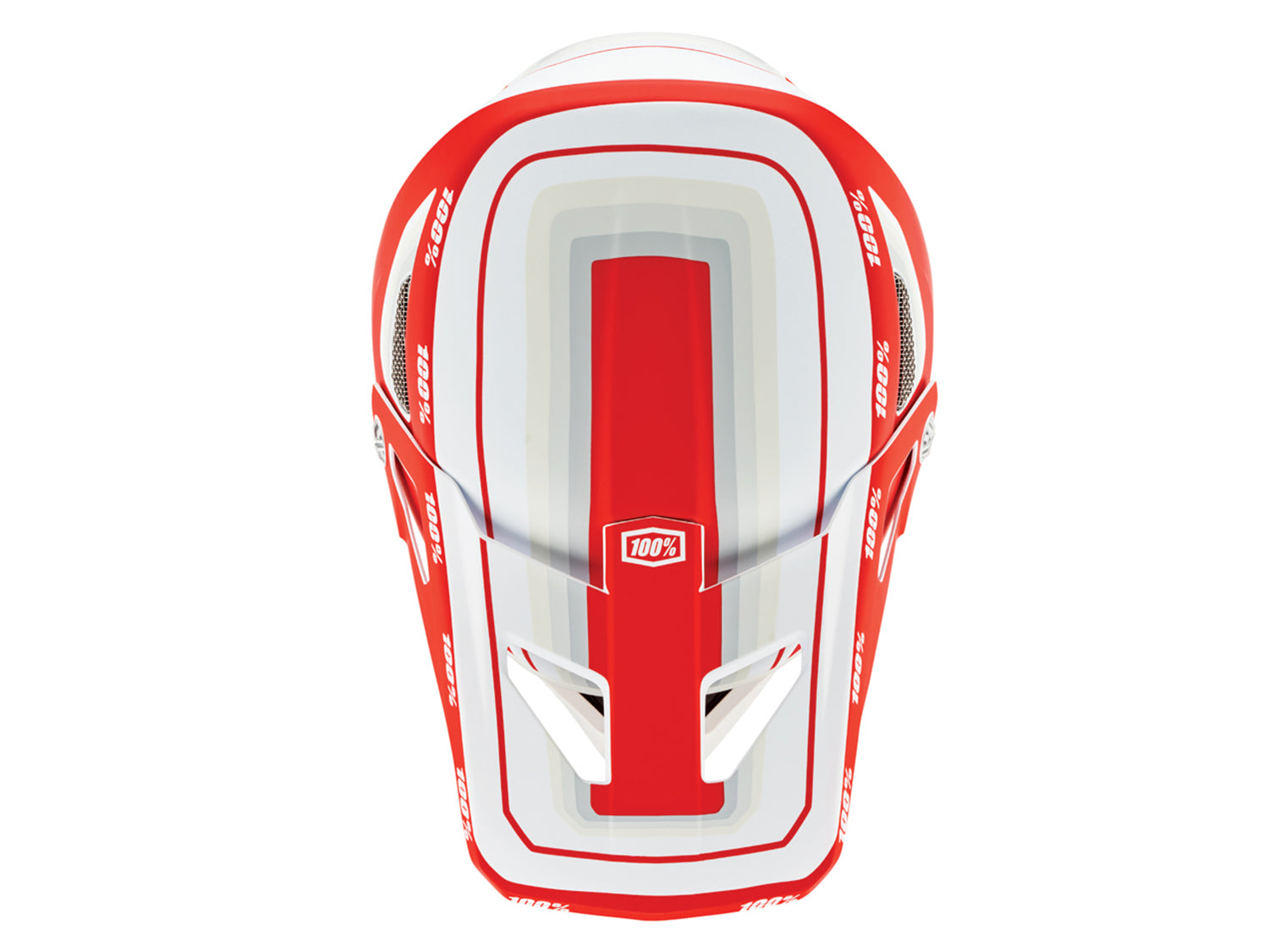 Status youth Helm - Topenga Red/White