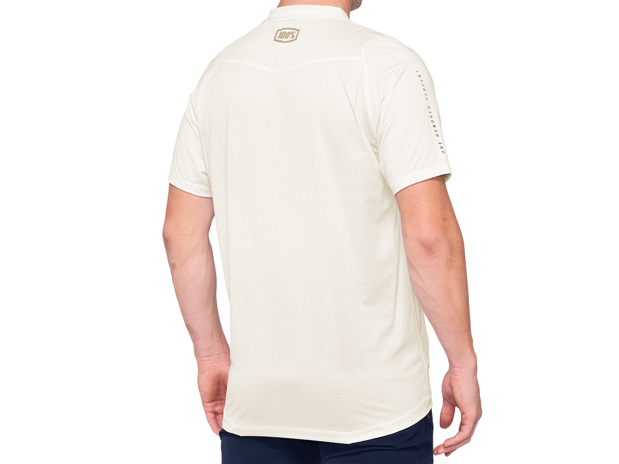 100% Celium Enduro/Trail Jersey - Sand / Brown