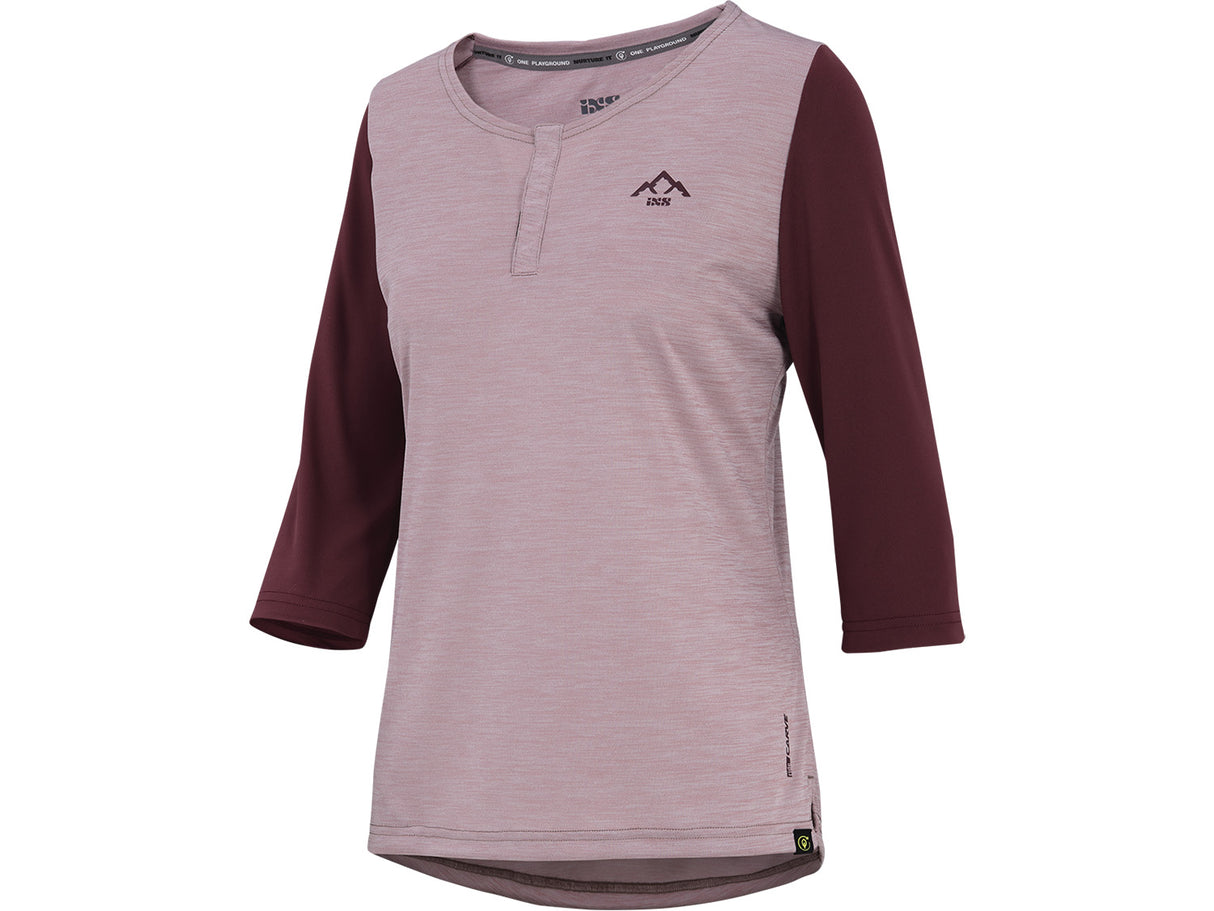 Carve X Women Henley - Taupe-Raisin