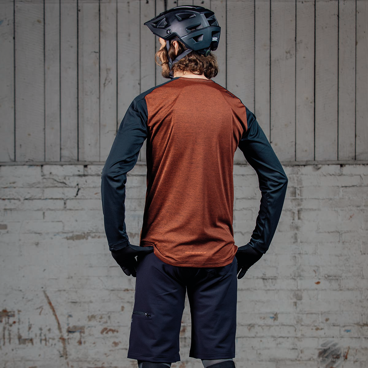 Flow X Trikot langärmlig - Orange/Schwarz iXS