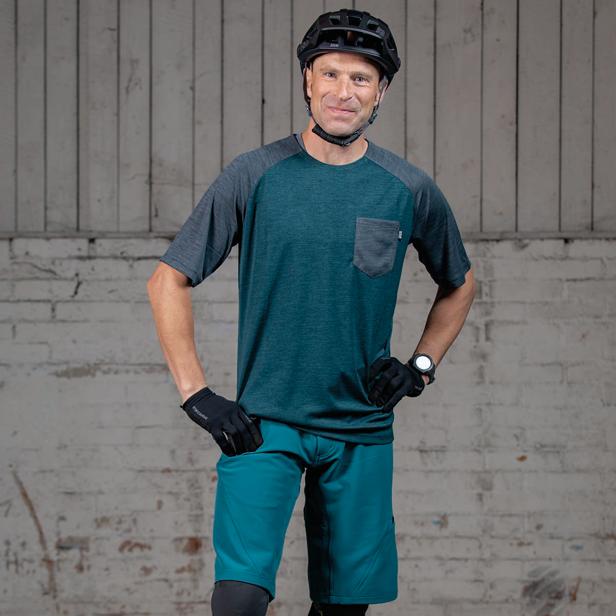 Maillot Flow X - Turquoise/Gris