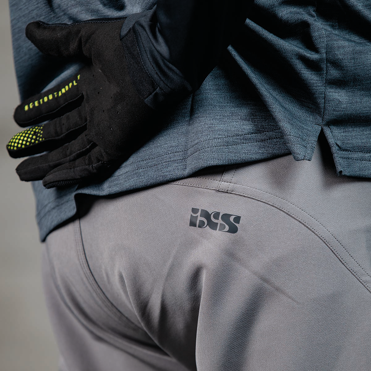 Carve Evo Fahrradhose kurz - Grau iXS