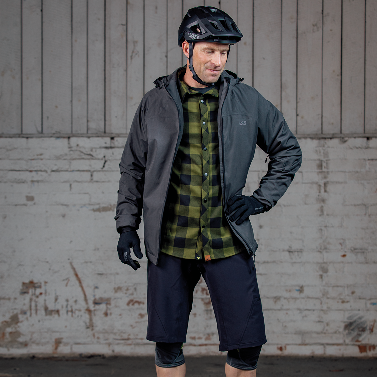 Carve Zero Allwetter Jacke - Grau iXS