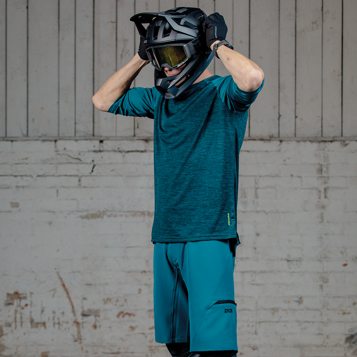 Carve X Trikot 3/4 Ärmel - Türkis iXS