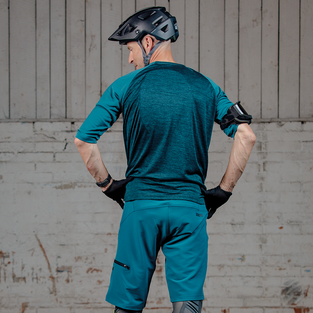 Carve Evo Fahrradhose kurz - Türkis iXS