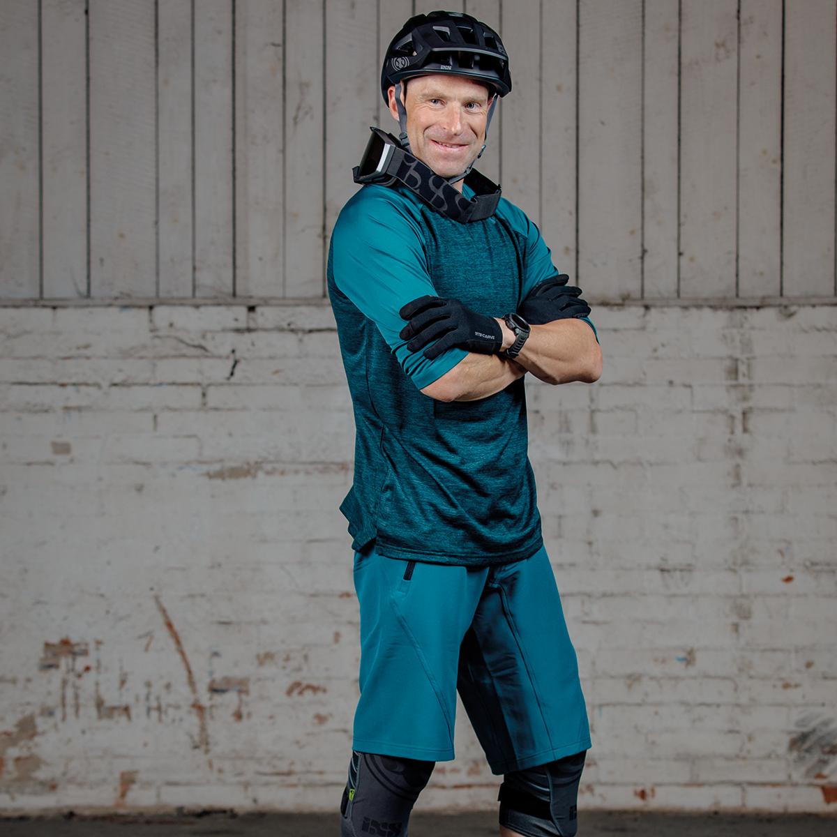 Carve Evo Fahrradhose kurz - Türkis iXS