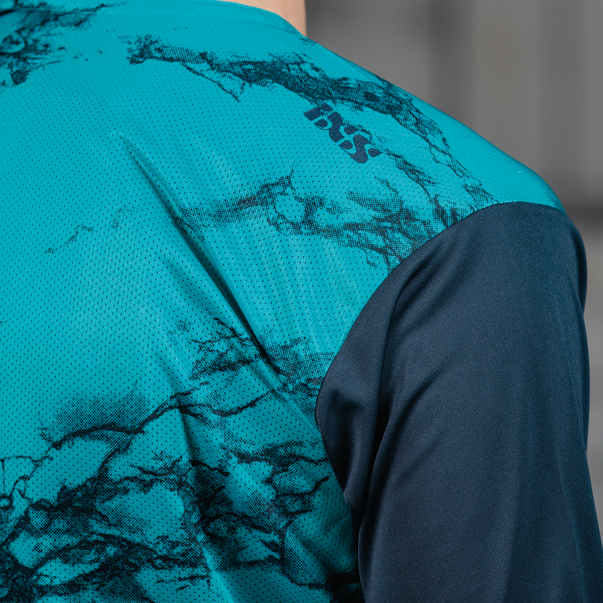 Trigger X Air Kindertrikot langärmlig - Türkis/Blau iXS