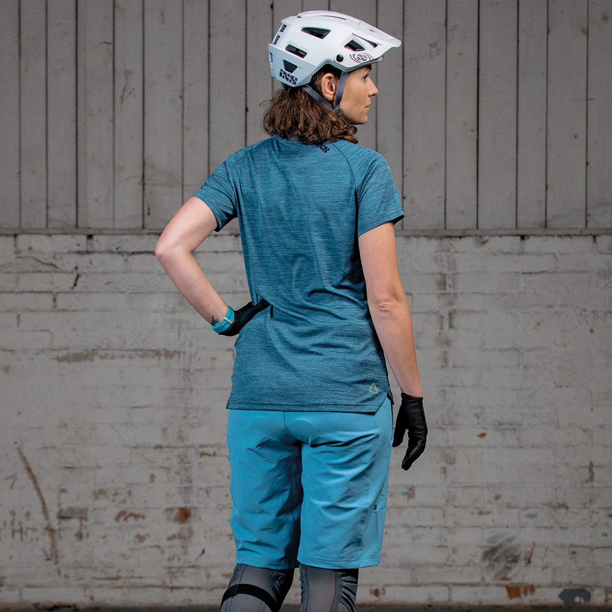 Flow X Damen Kurzarm Trikot - Blau iXS