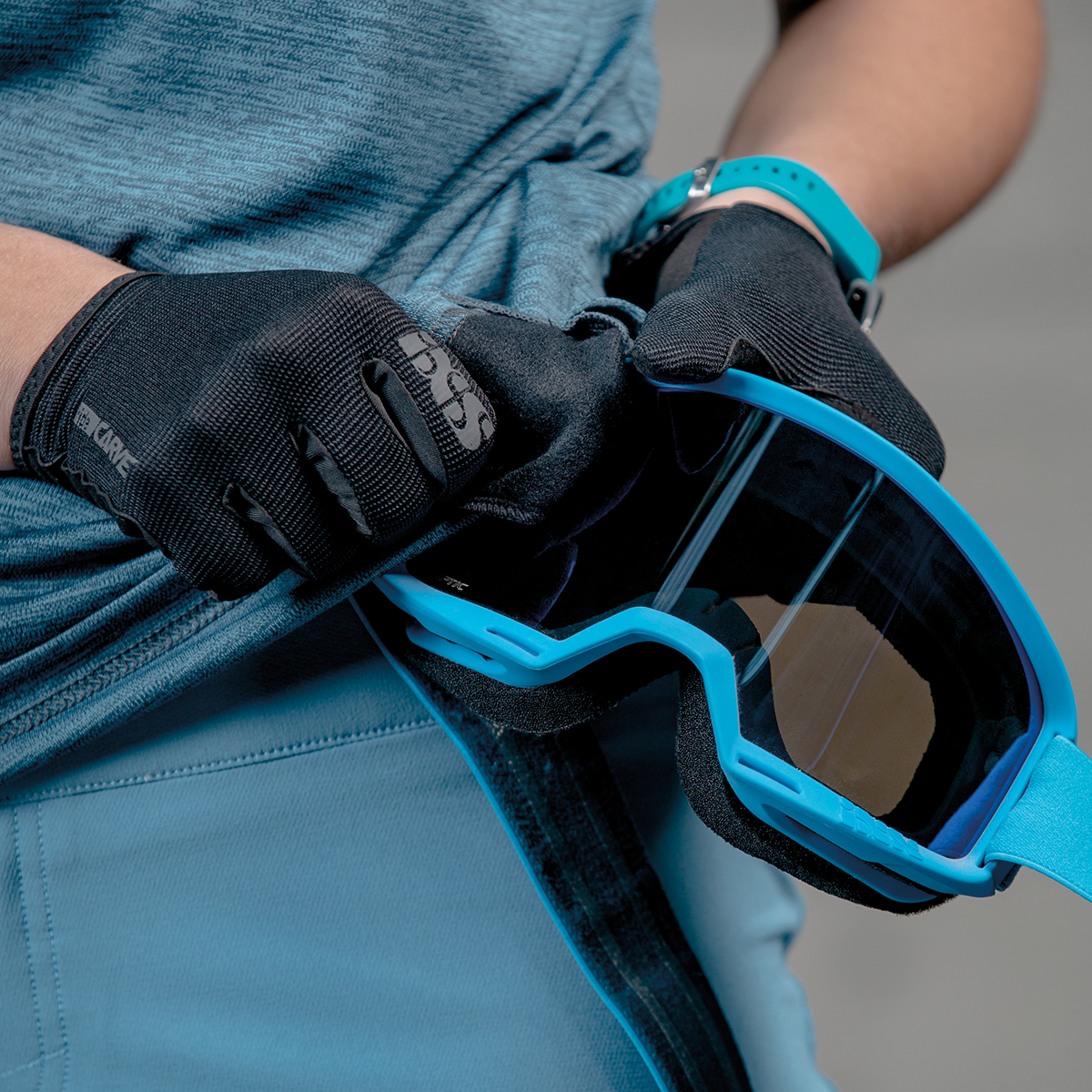 Flow X Damen Kurzarm Trikot - Blau iXS