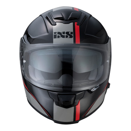 215 2.1 Motorradhelm black grey red
