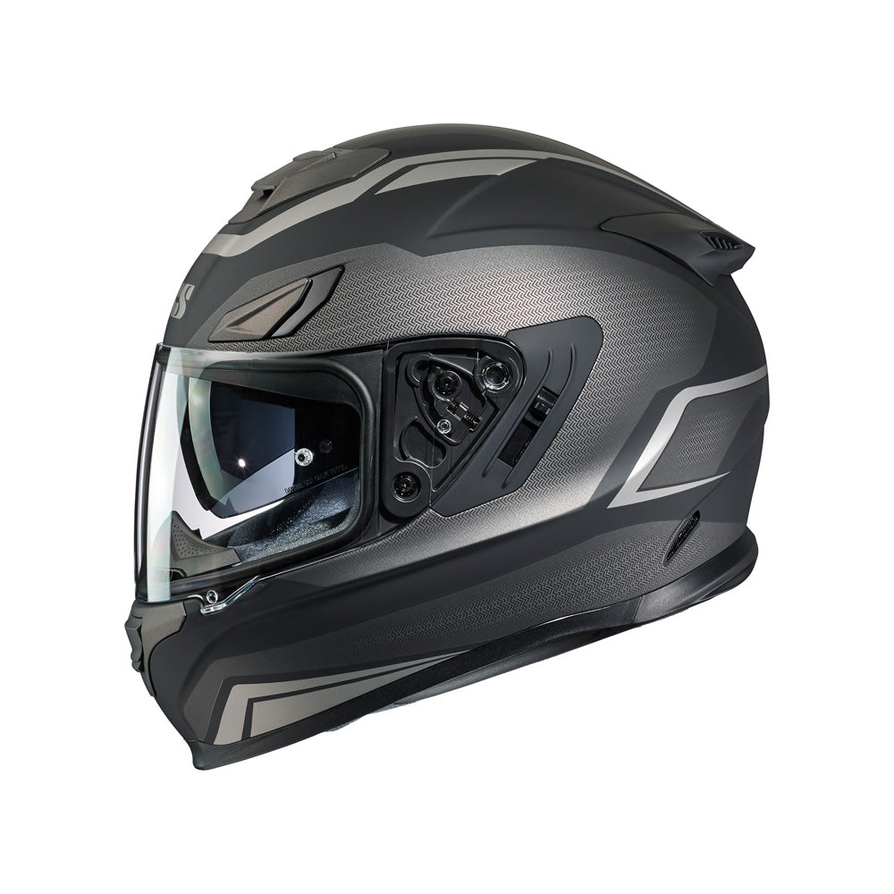 315 2.0 Motorradhelm - schwarz
