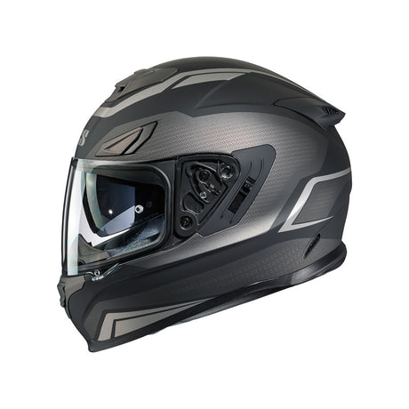 315 2.0 Motorradhelm - schwarz