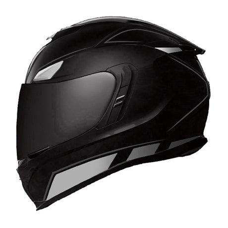 315 2.1 Motorradhelm black grey