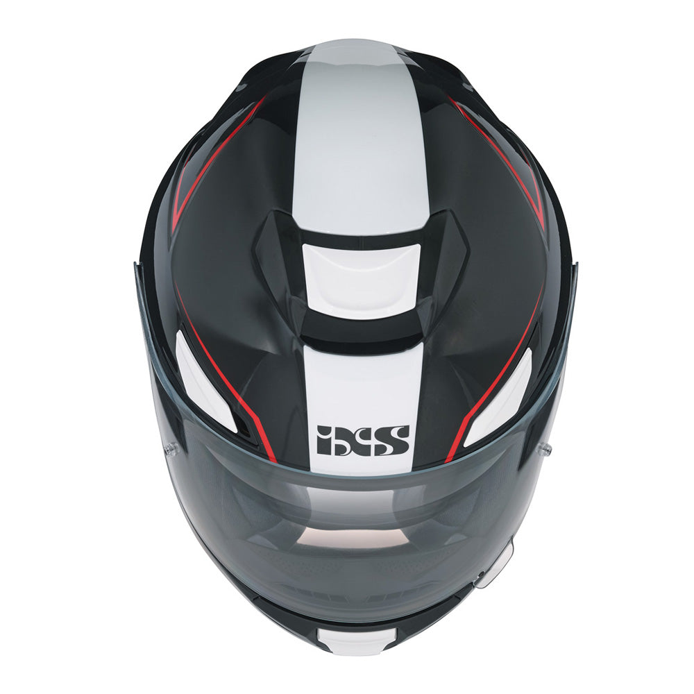 315 2.1 Motorradhelm black white red