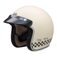 77 2.0 Casque jet matte ivory