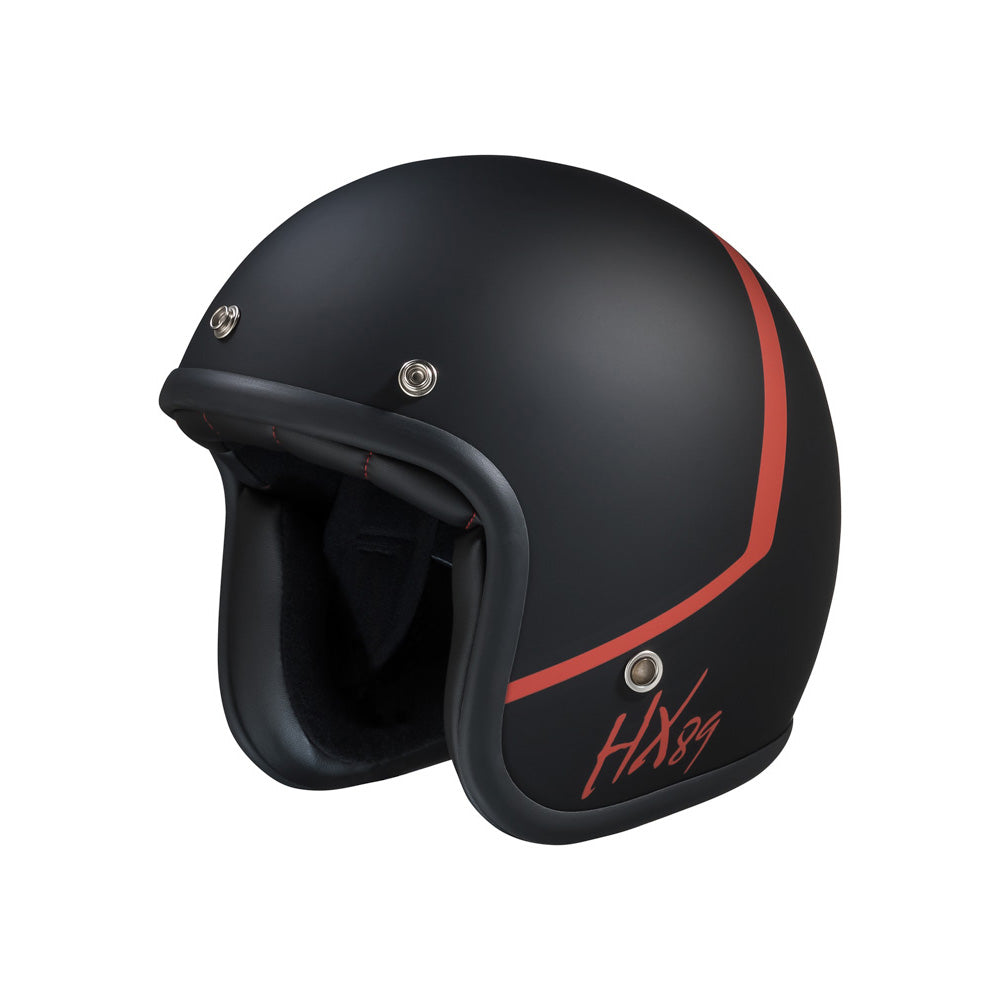 89 2.0 Jethelm matte black red