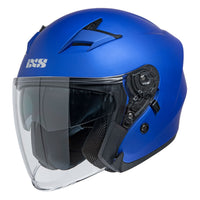 99 1.0 Casque jet - bleu mat