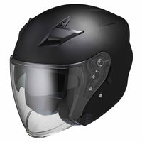 99 1.0 Casque jet - noir mat