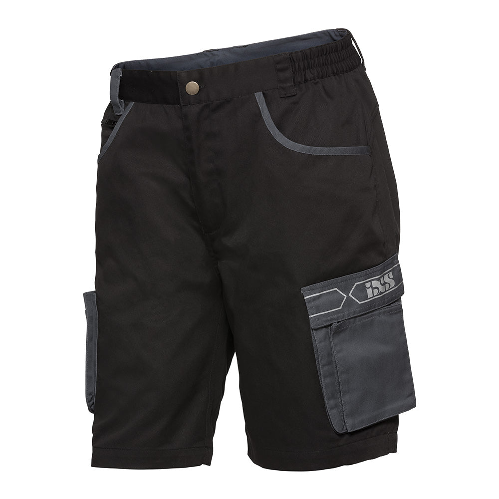 Arbeitshose Team kurz schwarz-grau