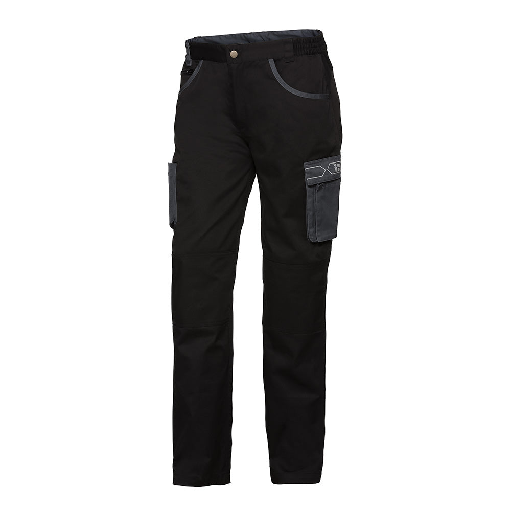 Arbeitshose Team lang schwarz-grau