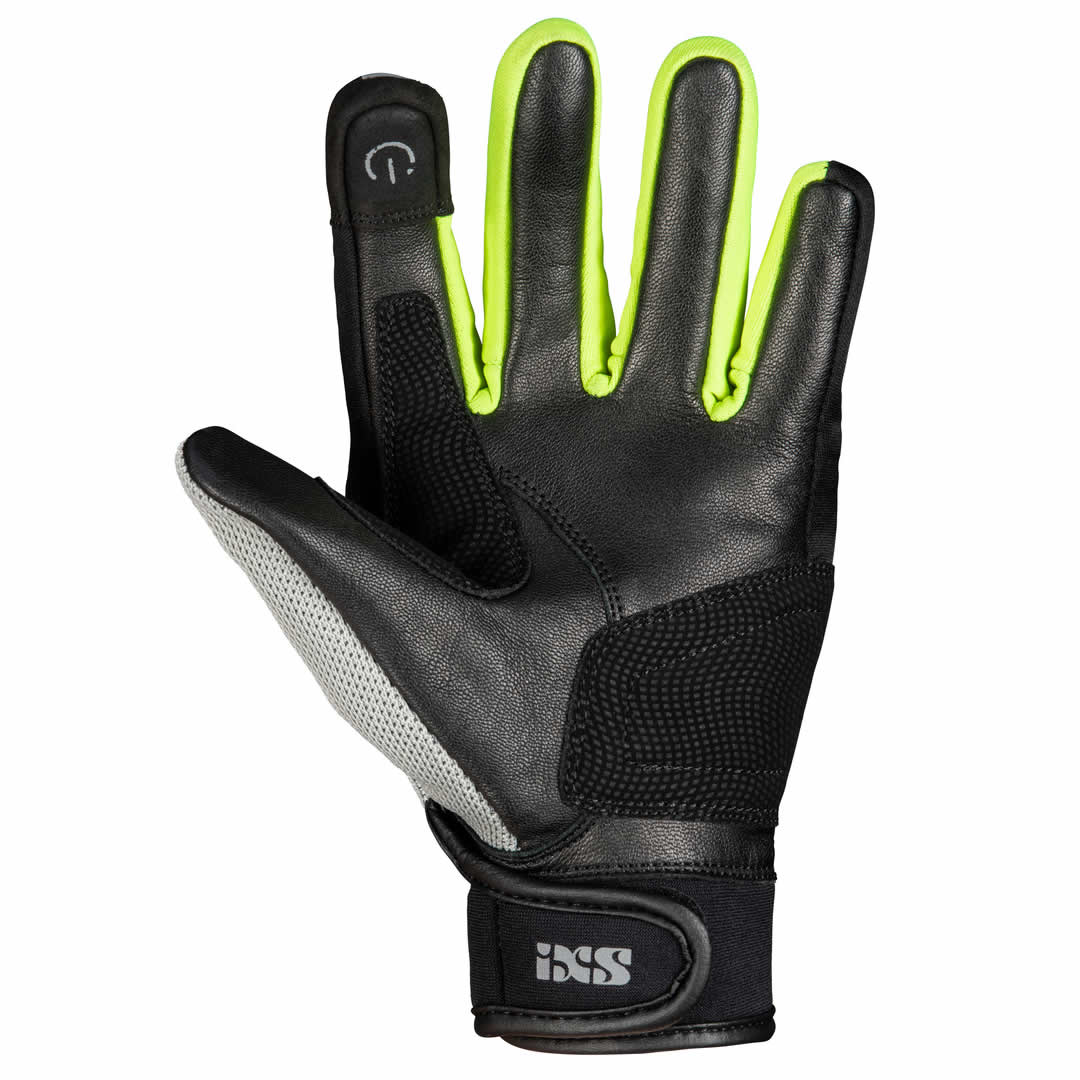 Classic Damen Handschuh Evo-Air schwarz-hellgrau-neon gelb