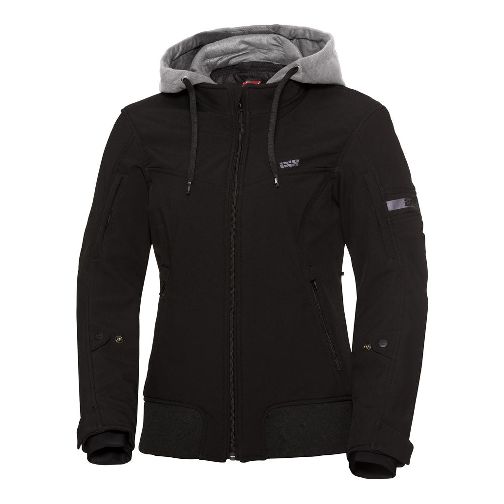 Classic SO Damen Jacke Moto - schwarz