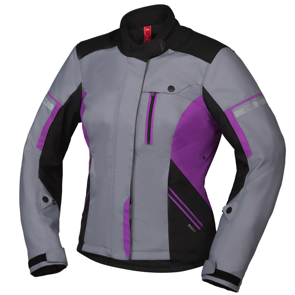 Damen Jacke Tour Finja-ST 2.0 schwarz-grau-pink