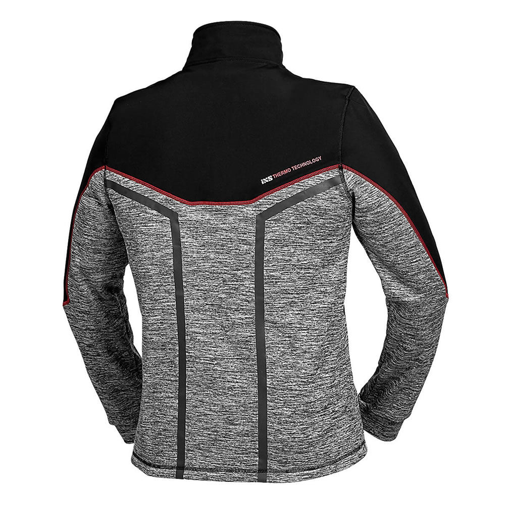Funktions-Jacke ICE 1.0 schwarz-grau-rot