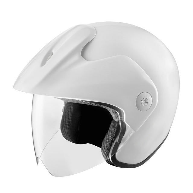 HX 114 Motorradhelm white