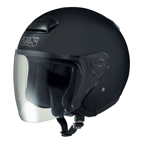 HX 118 Motorradhelm - schwarz matt