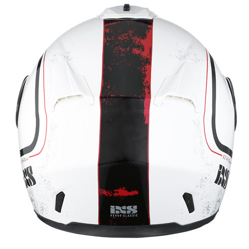 HX 444 Classic Motorradhelm - weiss-schwarz