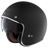 HX 77 motorcycle helmet matte black