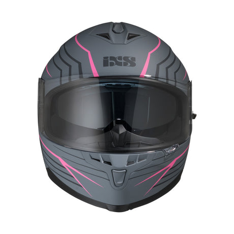 Integralhelm iXS1100 2.1 grau-pink matt